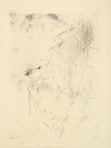 [76] Indtryk fra annullerede plader af Whistler - [Siddende figur?] af James Abbott McNeill Whistler