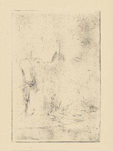 [76] Indtryk fra annullerede plader af Whistler - [Siddende figur]. af James Abbott McNeill Whistler