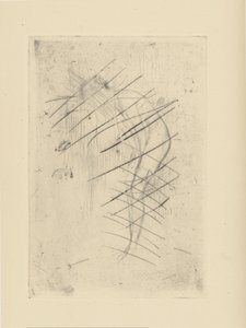 [76] Indtryk fra annullerede plader af Whistler - Tillie: A Model. af James Abbott McNeill Whistler