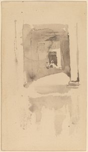 En døråbning i Ajaccio af James Abbott McNeill Whistler