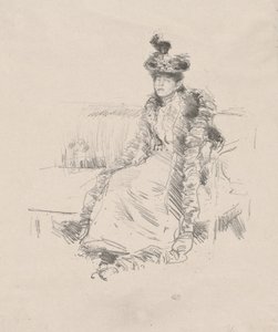 En siddende dame af James Abbott McNeill Whistler