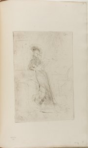 En dame ved et vindue af James Abbott McNeill Whistler
