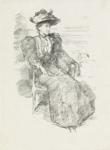 Et portræt: Mildred Howells af James Abbott McNeill Whistler