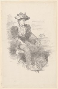 Et portræt: Mildred Howells af James Abbott McNeill Whistler