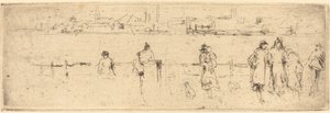 En skitse på dæmningen af James Abbott McNeill Whistler