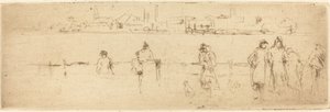 En skitse på dæmningen af James Abbott McNeill Whistler