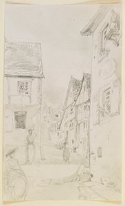 En Gadescene af James Abbott McNeill Whistler