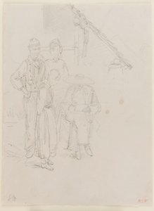 En kunstner, skitsering af James Abbott McNeill Whistler