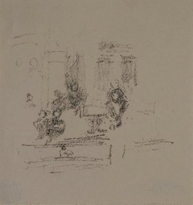 Et interiør af James Abbott McNeill Whistler