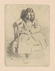 Annie, siddende af James Abbott McNeill Whistler
