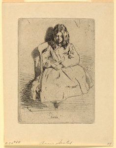 Annie, siddende af James Abbott McNeill Whistler