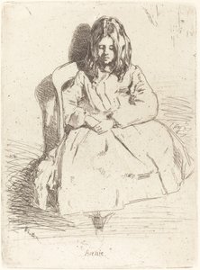 Annie siddende af James Abbott McNeill Whistler