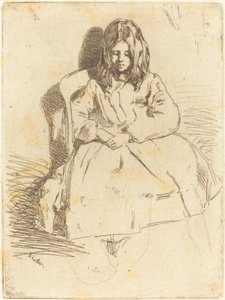 Annie siddende af James Abbott McNeill Whistler