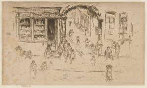 Archway, Bruxelles af James Abbott McNeill Whistler