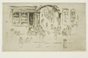 Archway, Bruxelles af James Abbott McNeill Whistler