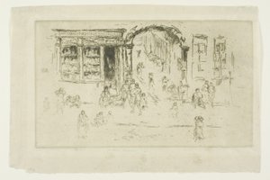 Archway, Bruxelles af James Abbott McNeill Whistler