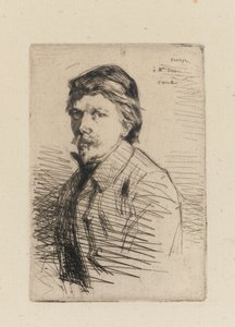 Auguste Delatre af James Abbott McNeill Whistler