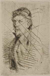 Auguste Delâtre, Bogtrykker af James McNeill Whistler