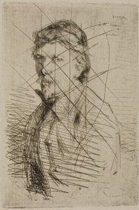 Auguste Delâtre, Bogtrykker af James Abbott McNeill Whistler