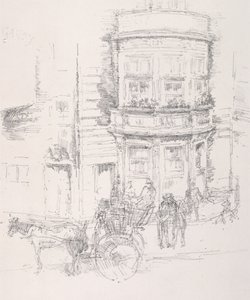 Bagsiden af Gaiety Theatre af James McNeill Whistler