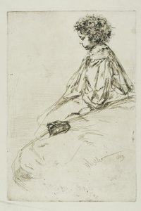 Bibi Lalouette af James Abbott McNeill Whistler