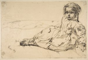 Bibi Valentin af James McNeill Whistler