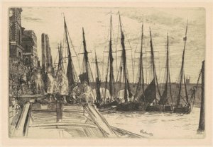 Billingsgate af James Abbott McNeill Whistler