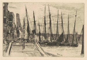 Billingsgate af James Abbott McNeill Whistler