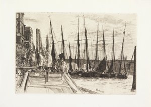 Billingsgate af James Abbott McNeill Whistler