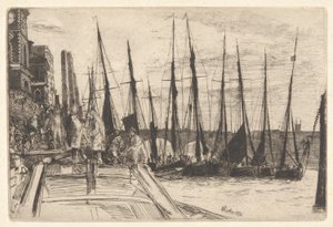 Billingsgate af James Abbott McNeill Whistler