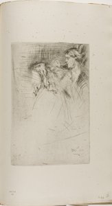 Børstning af håret af James Abbott McNeill Whistler