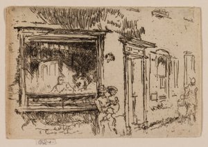 Slagterbutik, Sandwich, Kent af James McNeill Whistler