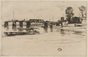 Chelsea af James Abbott McNeill Whistler