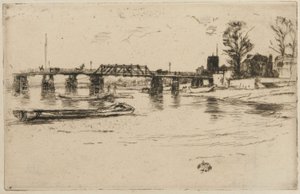 Chelsea af James Abbott McNeill Whistler