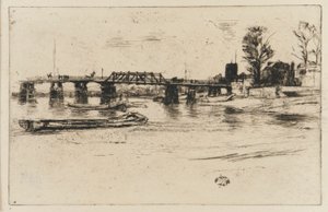 Chelsea af James Abbott McNeill Whistler