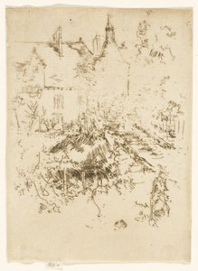 Chateau Touraine af James Abbott McNeill Whistler