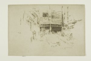 Tøj-udveksling, Houndsditch, nr. 1 af James Abbott McNeill Whistler
