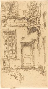 Gårdhave, Rue P.L. kurer af James Abbott McNeill Whistler