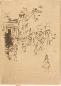 Cutler Street, Houndsditch af James Abbott McNeill Whistler