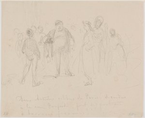 To berømte kunstnere fra Paris af James Abbott McNeill Whistler