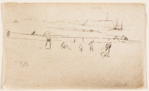 Dieppe af James McNeill Whistler