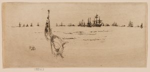 Dypper flaget af James Abbott McNeill Whistler