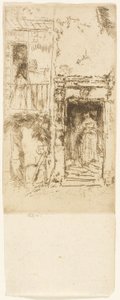 Døråbning, stalde - Loches af James Abbott McNeill Whistler