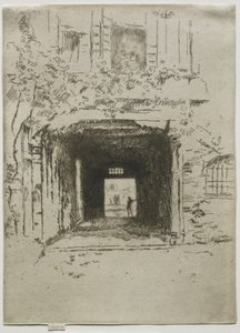 Døråbning og vinranke af James McNeill Whistler