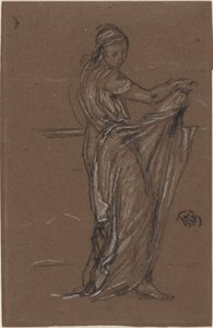 Draperet kvindefigur af James Abbott McNeill Whistler