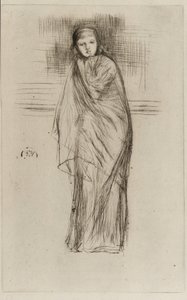 Draperet model af James Abbott McNeill Whistler