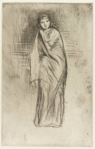 Draperet model af James Abbott McNeill Whistler