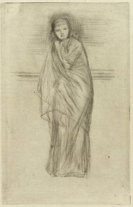 Draperet model af James Abbott McNeill Whistler