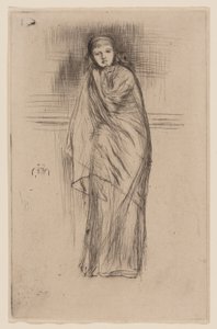 Draperet model af James Abbott McNeill Whistler