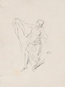 Draperet model, dansende af James McNeill Whistler